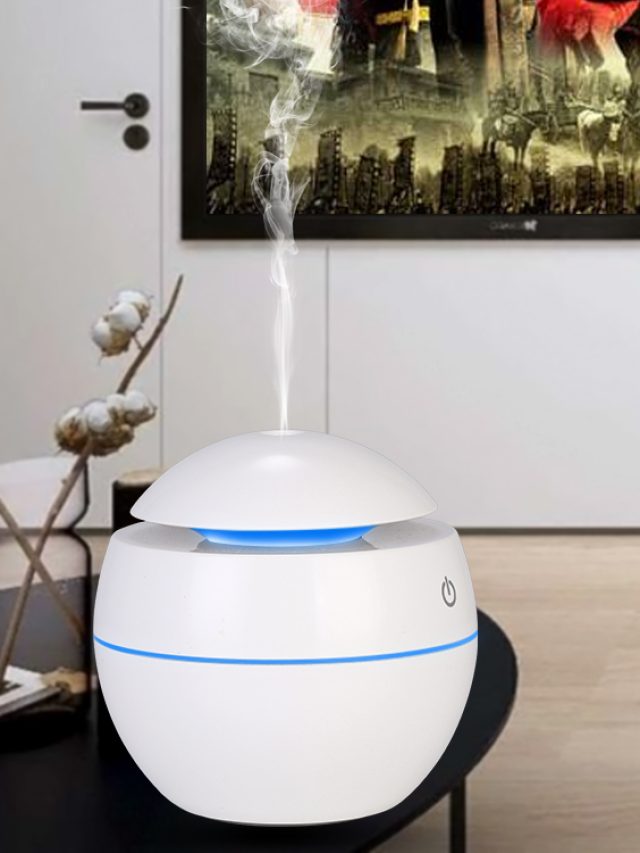Ultrasonic Portable Oil Aroma Cool Mist humidifier For Bedroom